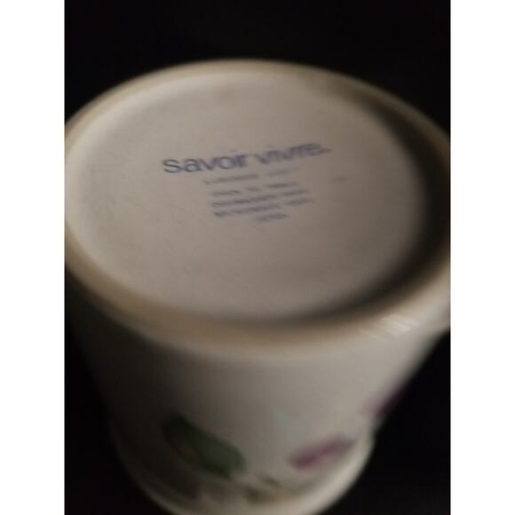 Luscious By Savoir Vivre Mug White Multicolor 1 Cup - Picture 8 of 12